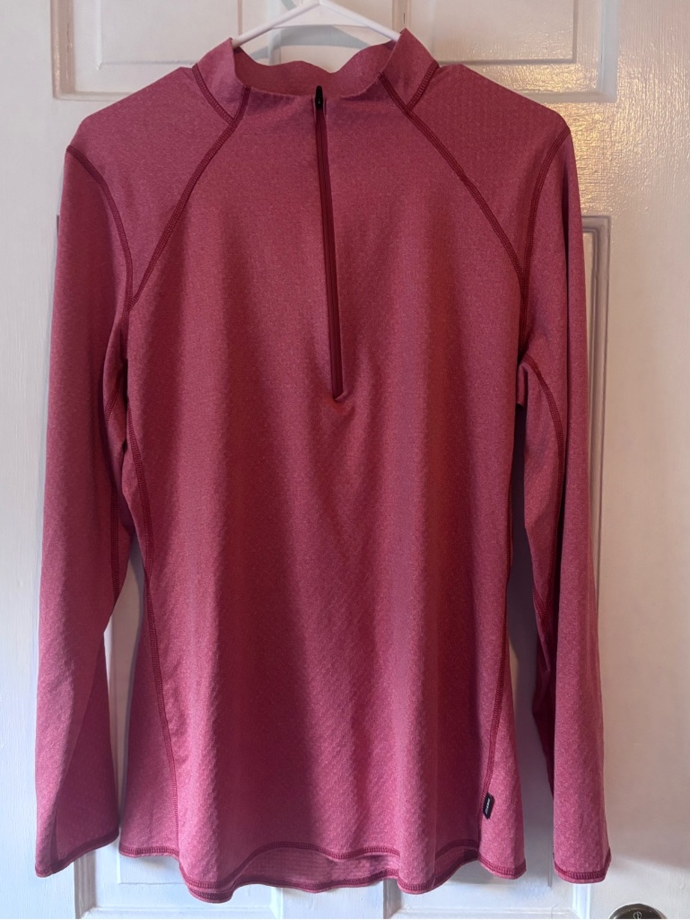 REI Co-op Women's Heathered Rose Long Sleeve Quarter-Zip